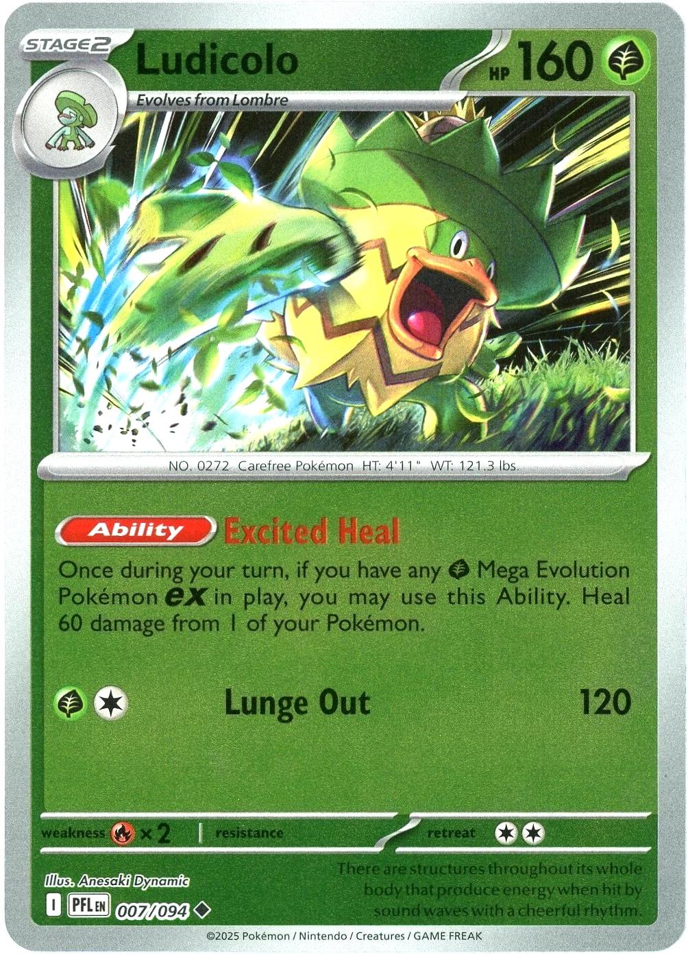 Ludicolo [Reverse Holo]